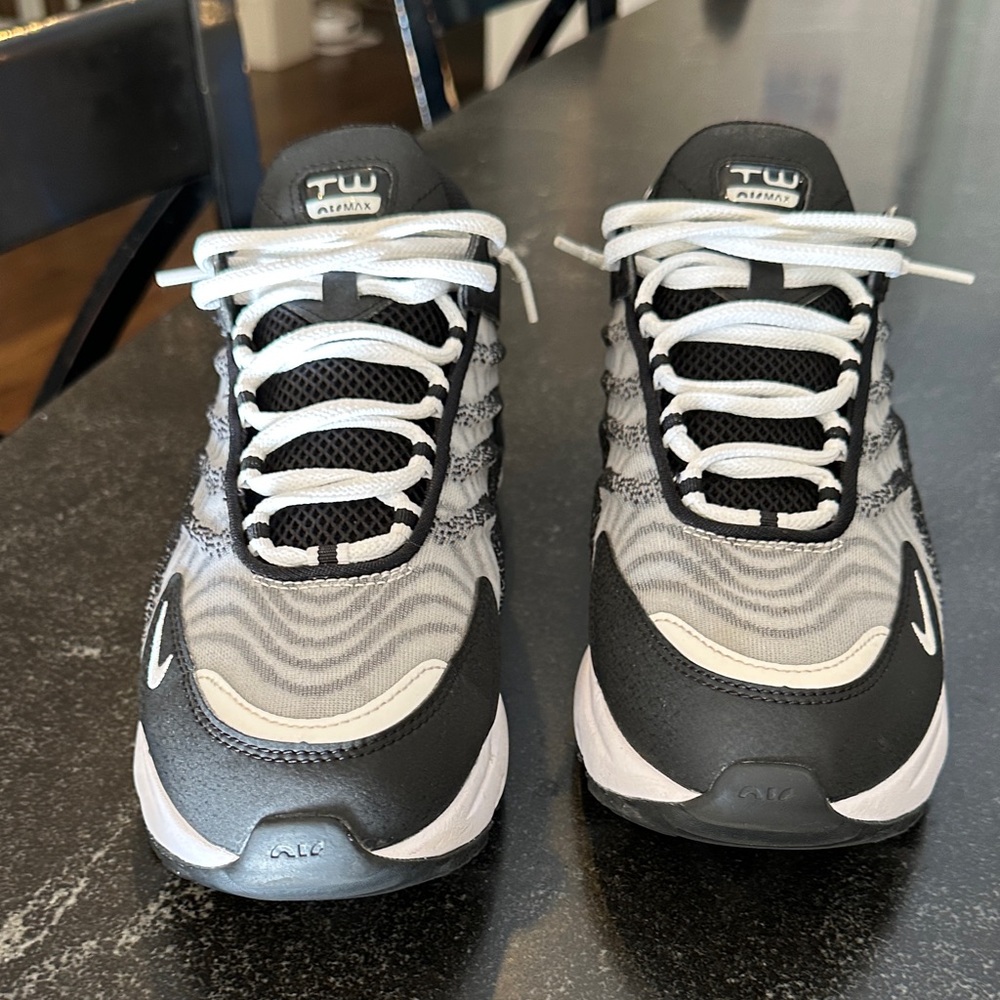 Nike Air Max Black and White Sneakers